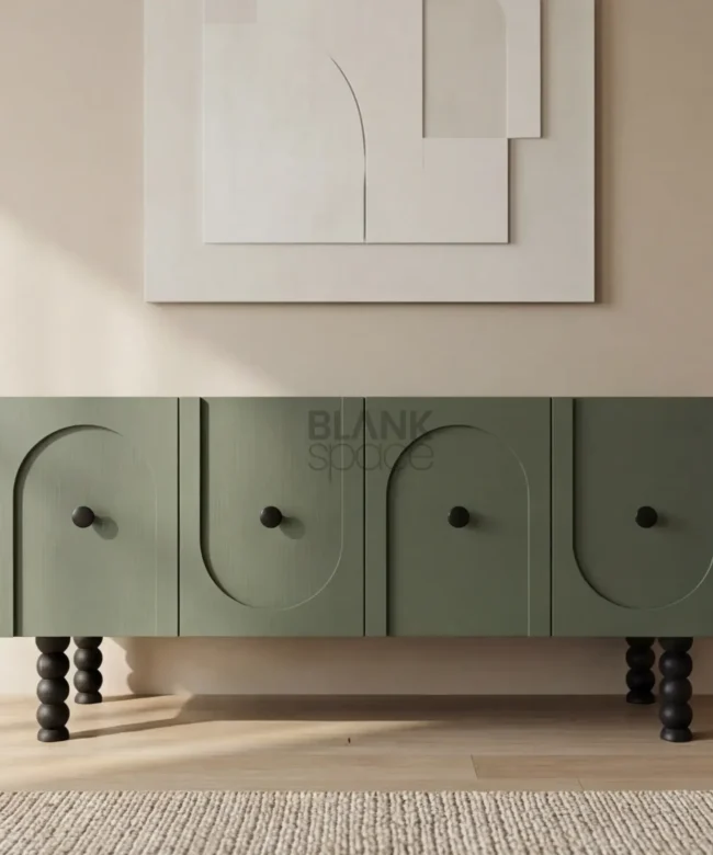 Modern Solid Wood Sideboard